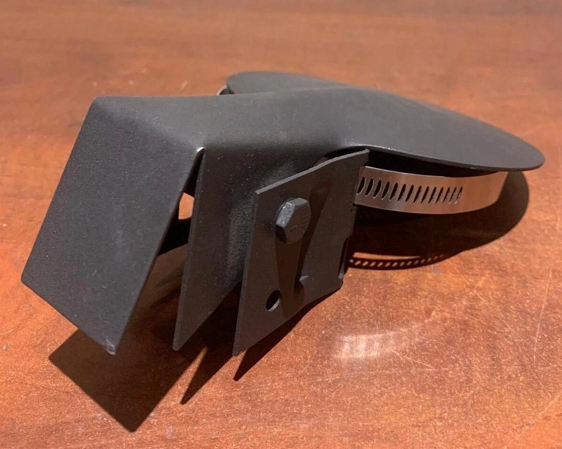 Used New Genuine OEM Cummins Onan 4.5" Steel Rain Cap | P/N: 155-0987