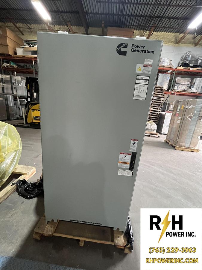 New 225A 480VAC Cummins CXTC8 Spec. A Automatic Transfer Switch - S/N: E22M088856