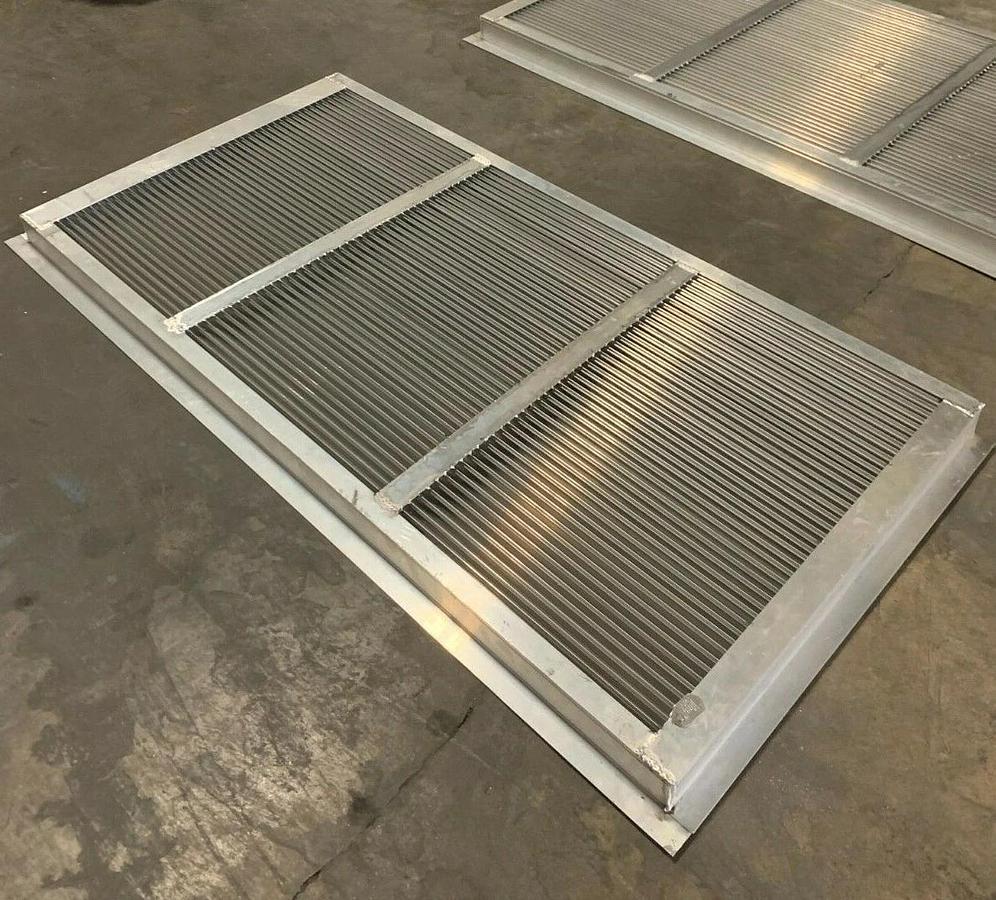 New Ruskin Aluminum Louver EME3625 | 73.5" Long x 36.75" Wide x 3" High