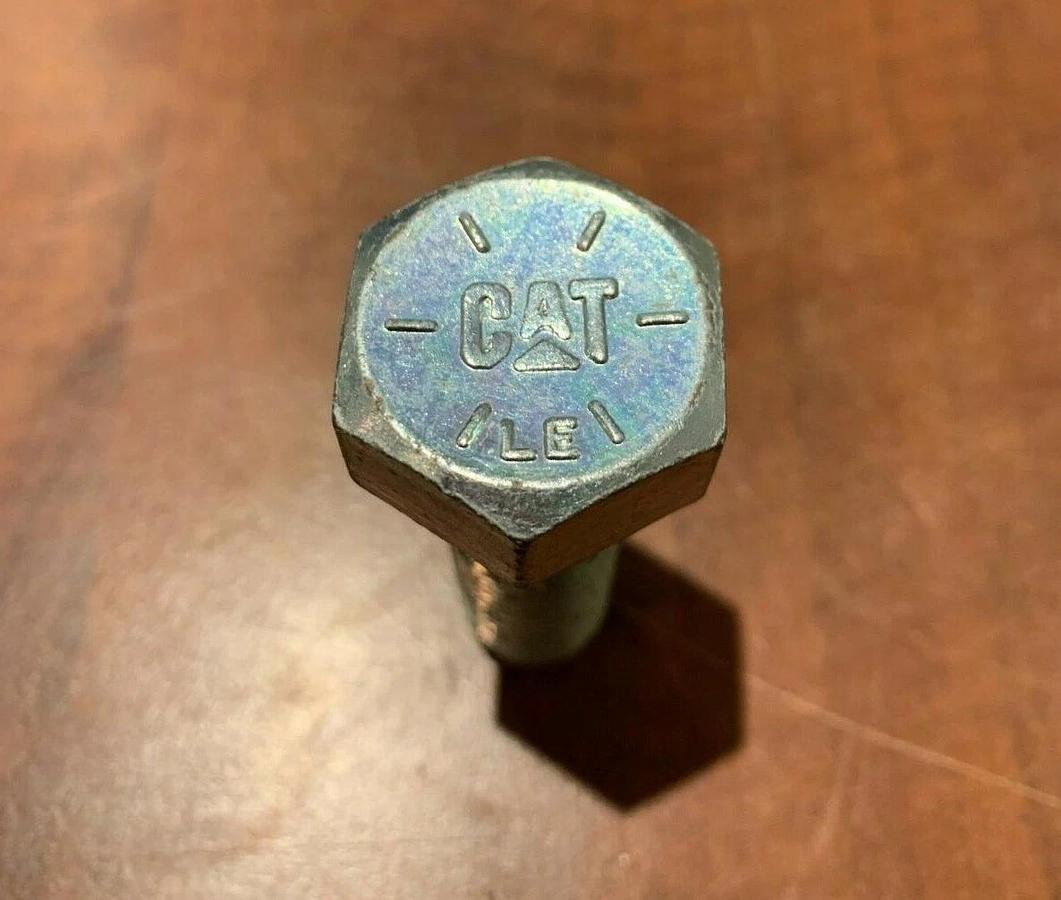 Used (10 Pack) New Genuine OEM CAT Caterpillar Hex Head Bolt | P/N: 8T-8924 8T8924