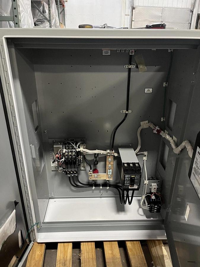 Used New ASCO 100 Amp 480V Automatic Transfer Switch - S/N: 1661220 RE