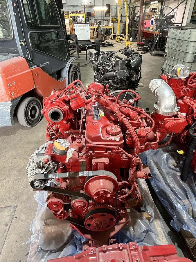 New Cummins 4.5 L QSB5-G12 Diesel Engine