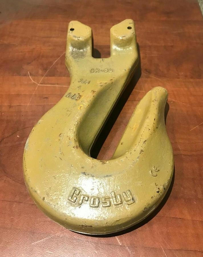 New Crosby 7/8" GR-80 Grade 80 Rigging Lifting Grab Hook | Heavy Duty
