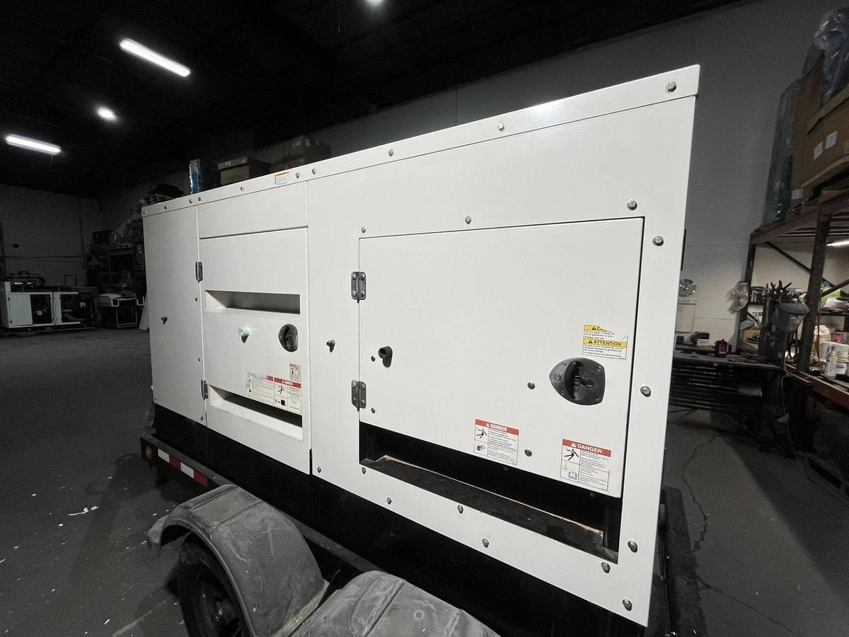 Used 100kw Cummins C100D6R Spec. D Mobile Diesel Generator - S/N: J140751121