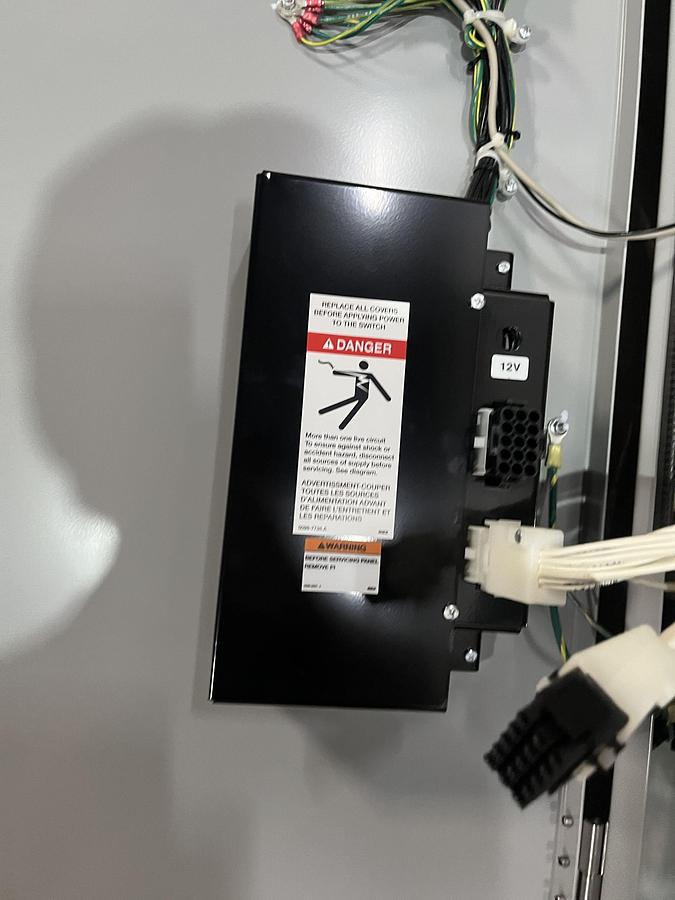 New 150 Amp 480VAC Cummins OTECB Spec. B Automatic Transfer Switch - S/N: E23M242535