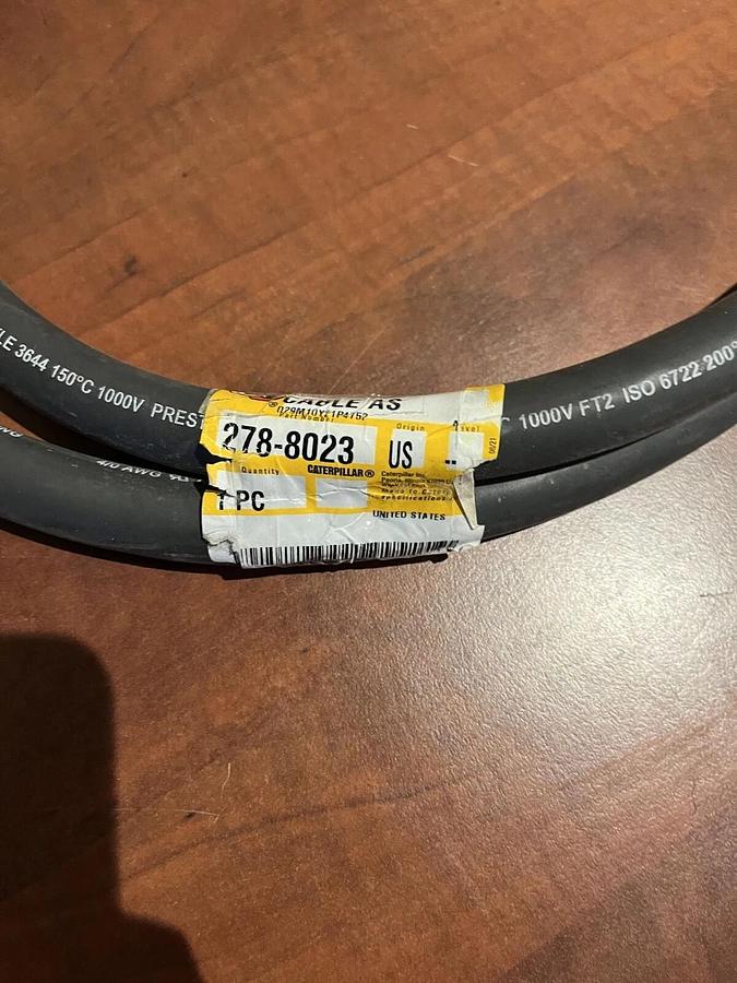 60" CAT 4/0 AWG 1000V Battery Cable - P/N: 278-8023