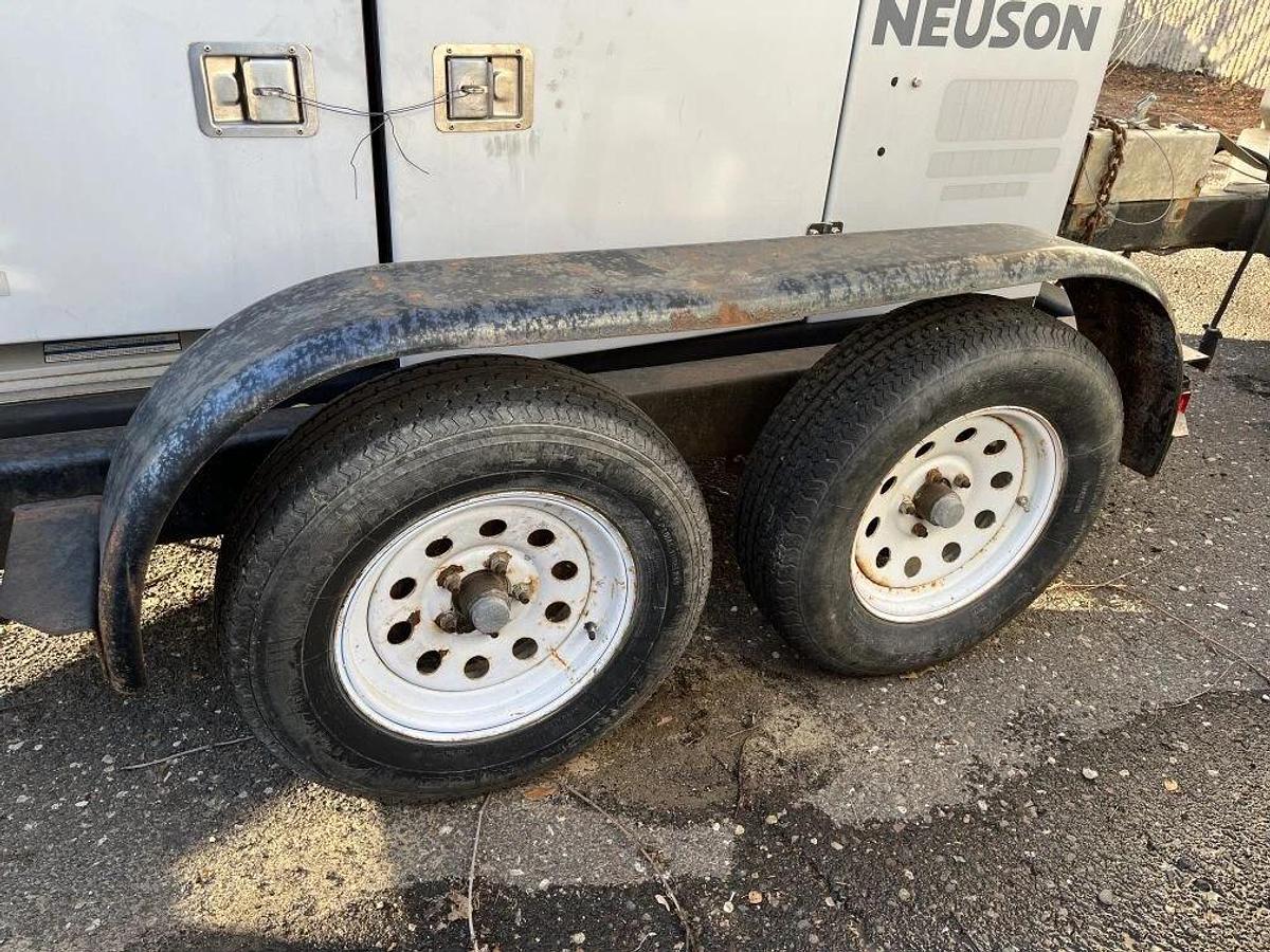Used 14' Double Axle Trailer (Wacker Neuson Enclosure not included)