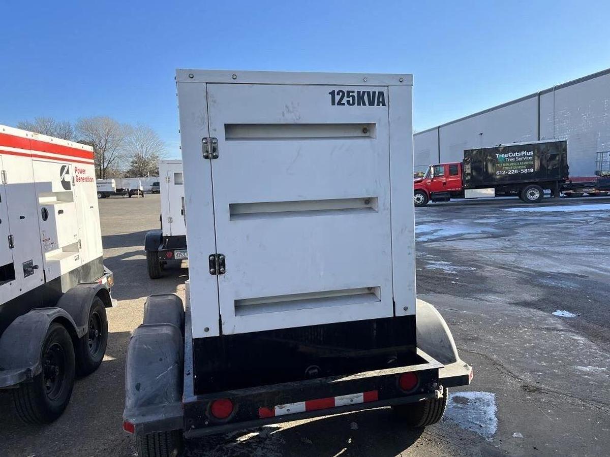 Used 100kw Cummins C100D6R Mobile Diesel Generator (New Cummins Engine!) - E150830816