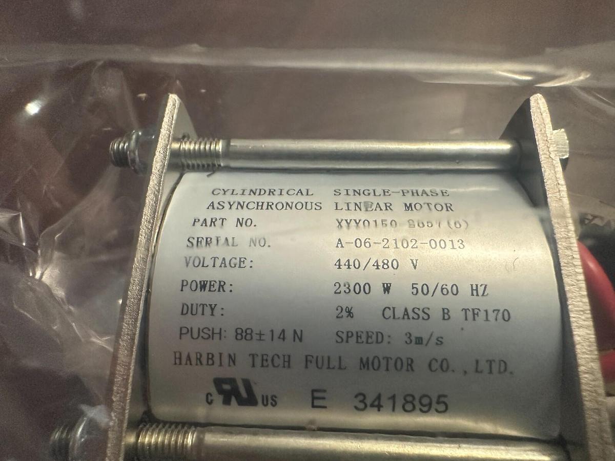 Used Harbin Tech Linear Actuator I Cummins P/N: 0306-3401-06 / 306-3401-06