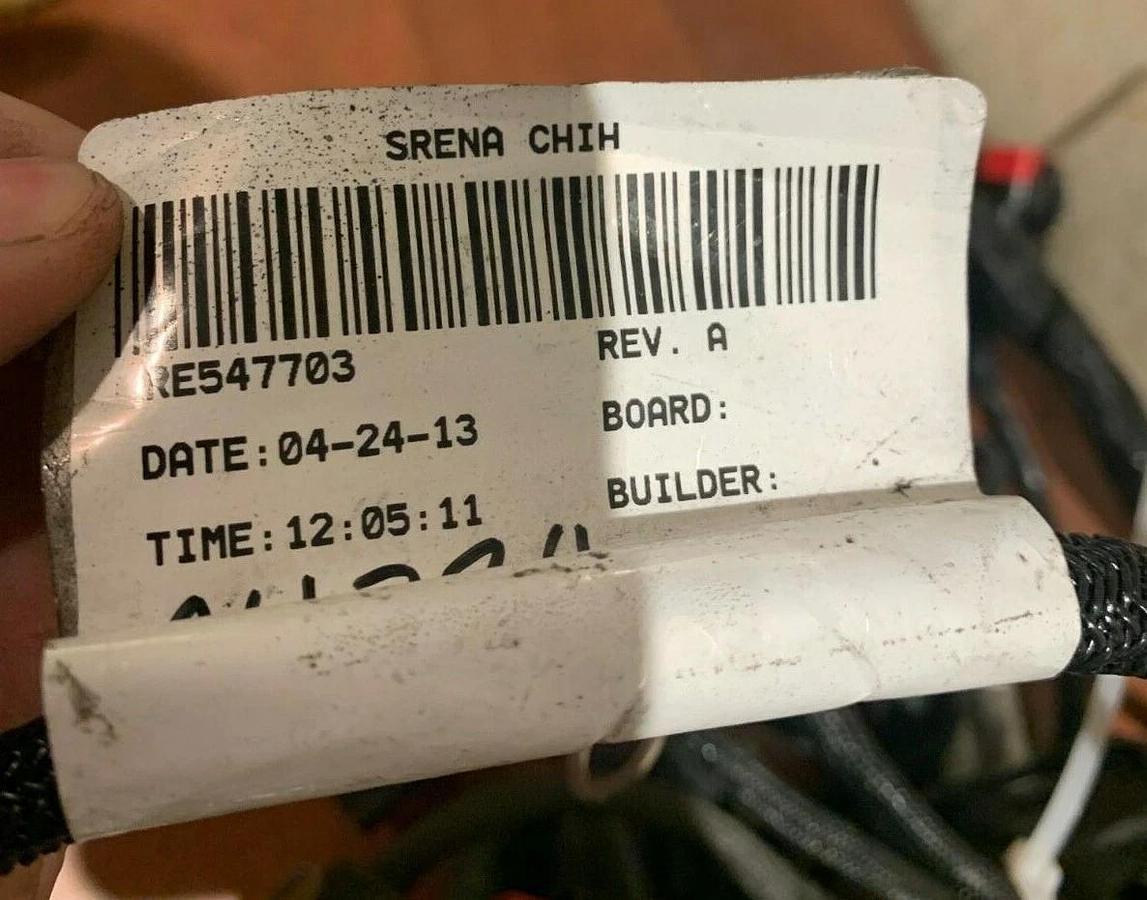 New Genuine OEM John Deere 4045HFG93 Engine Wiring Harness