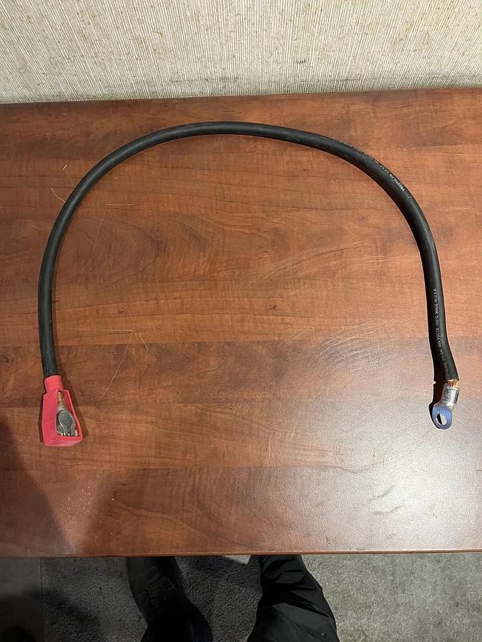 45" Prestolite 2/0 GA. 600V Battery Cable