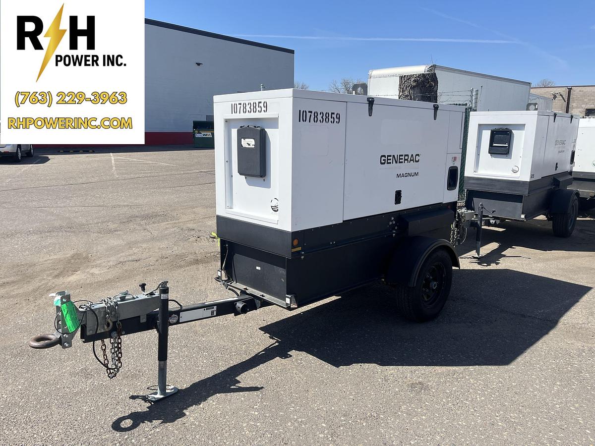 Used 25kVA 2018 Generac MMG25IF4 Mobile Diesel Generator - S/N: 3002926475