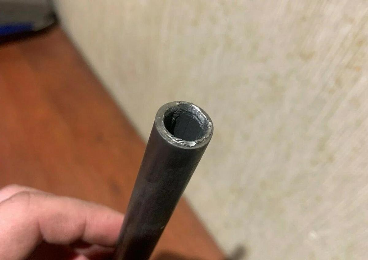 Used New Industrial Diesel Fuel Tank Pickup / Return Tube | 18" Long