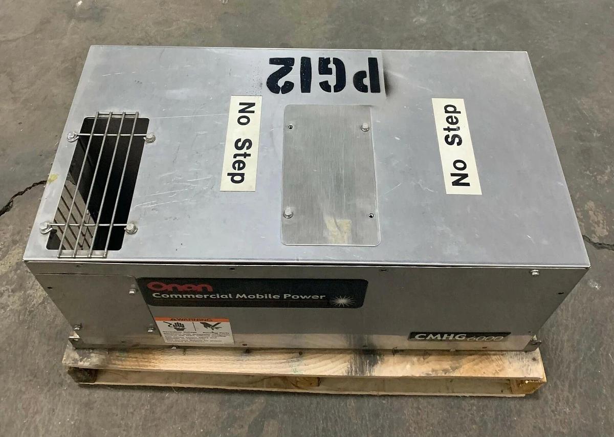 Used Used 6kW Cummins Onan Hydraulic Generator 120/240V 6RBAA-2282A | S/N: I010286026