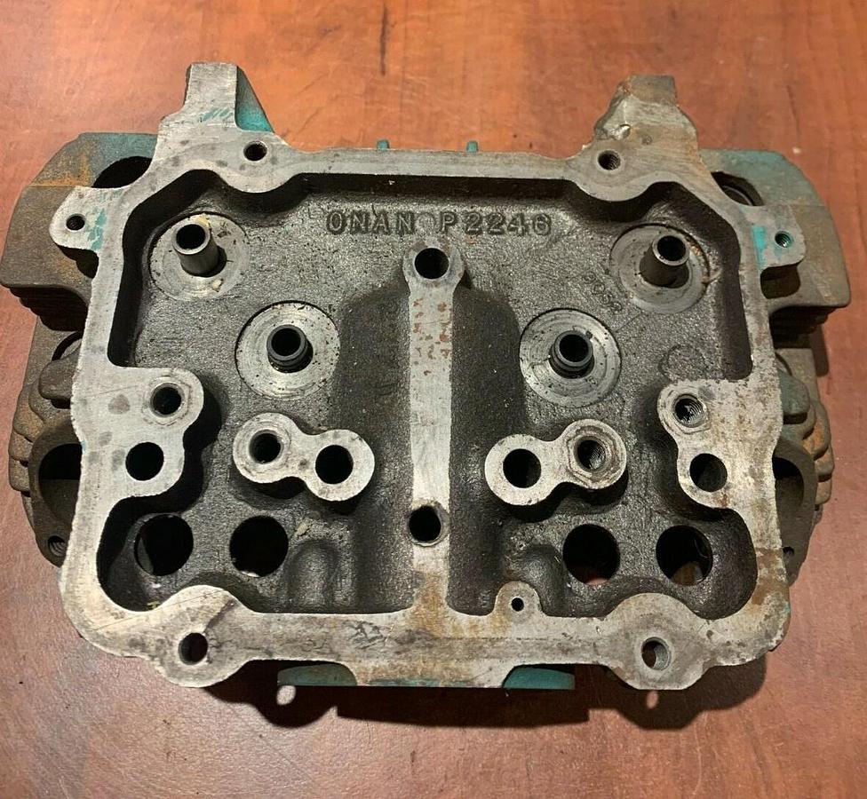 Used Used Onan P2246 Generator Cylinder Head | J Series Head