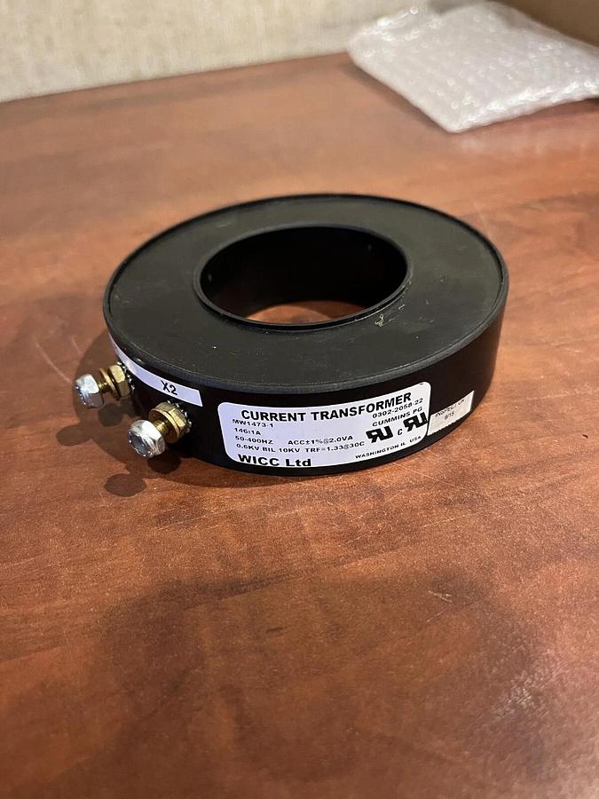 New Cummins WICC MW1473-1 Current Transformer 146:1A - P/N: 0302-2058-22