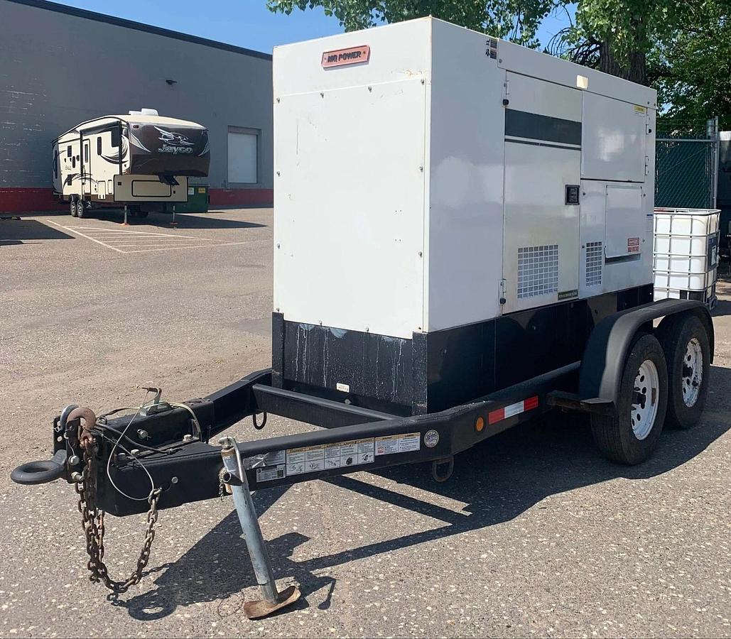 Used 70kVA Multiquip MQ Power Mobile Diesel Generator DCA-70SSJU4i | S/N: 7306735