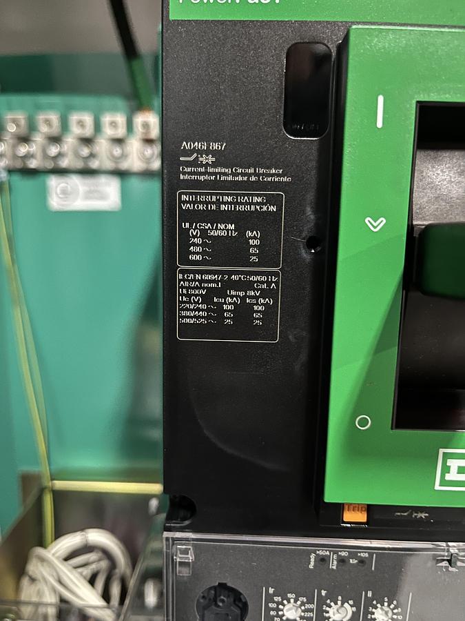 200 Amp 240VAC Cummins OTECSEB Spec. C Automatic Transfer Switch - S/N: D23M229714