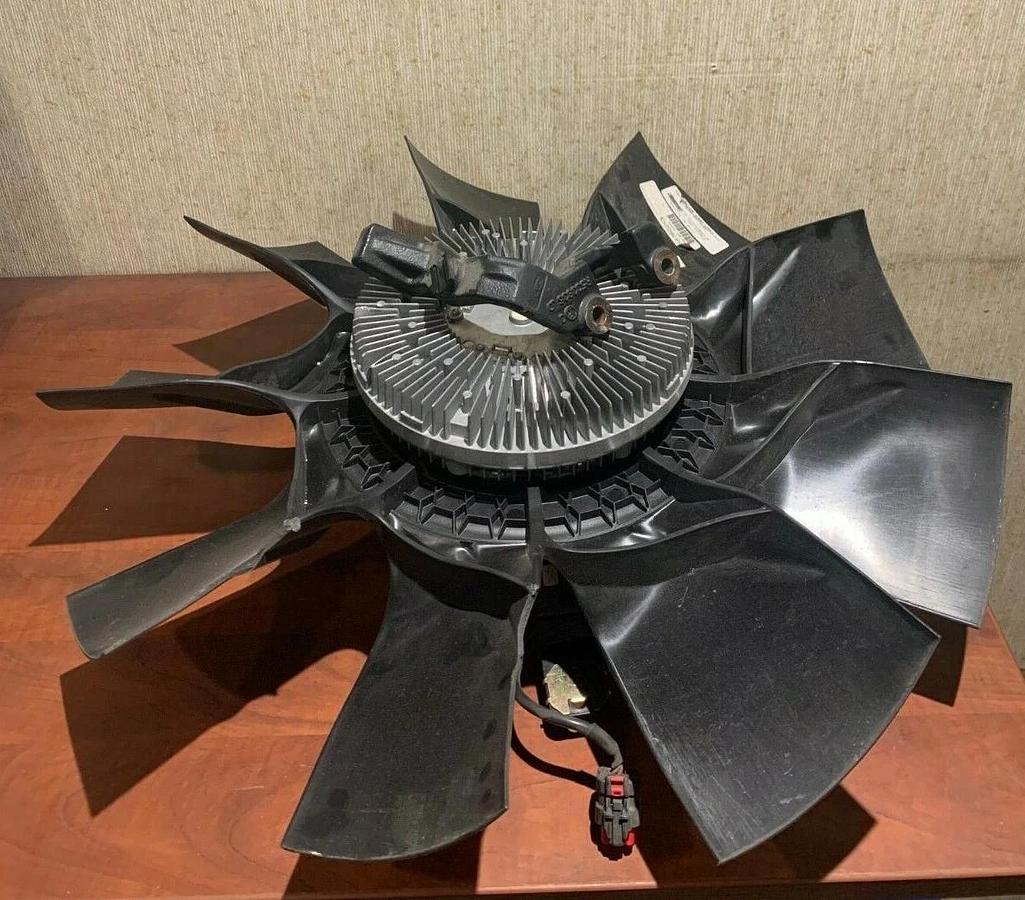 New John Deere 4045HFG93 Electric Blower Fan Assy. | RE545612 RE54617 RE544254