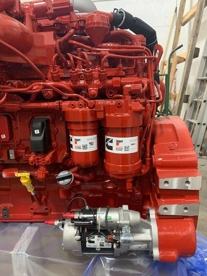 Used New 8.9L Cummins Diesel Engine QSL9-G9 | Cummins P/N: A041Z080 C275-D2RE
