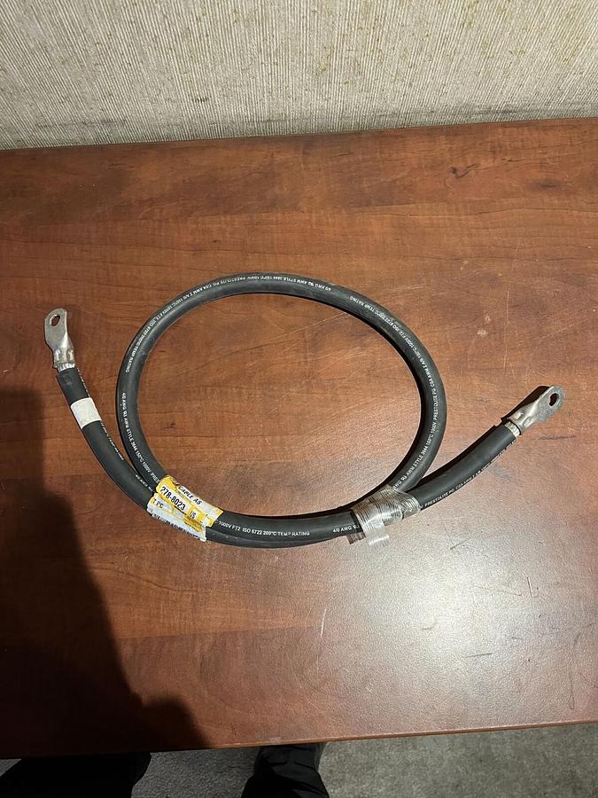 60" CAT 4/0 AWG 1000V Battery Cable - P/N: 278-8023