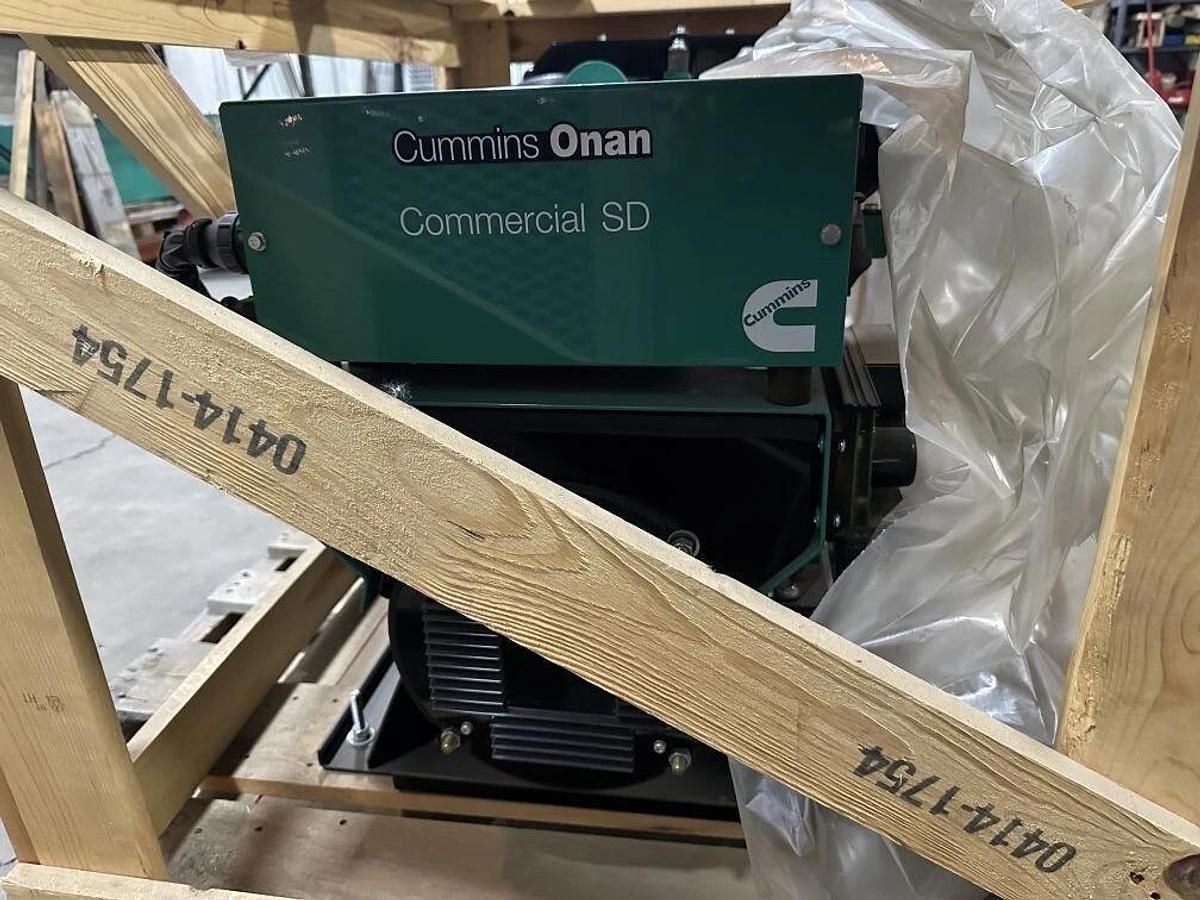 Used 10kw Cummins Diesel Generator 10HDKAG-61733J - P/N: A046X992