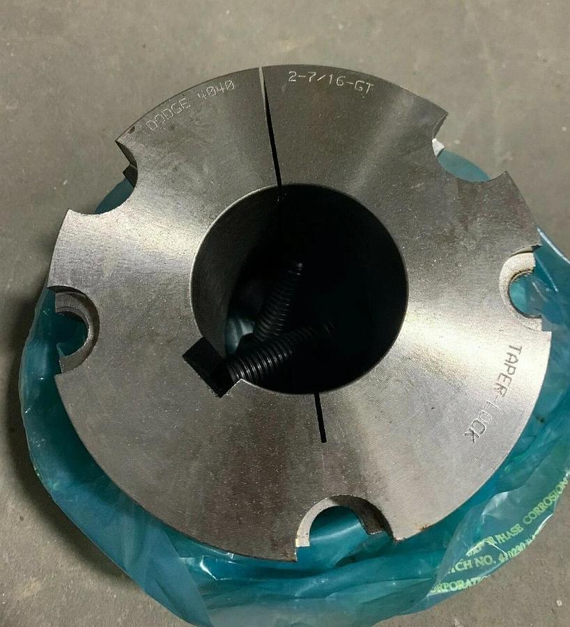 Used New Genuine OEM Baldor Dodge 117322 4040 X 2-7/16-KW BUSHING