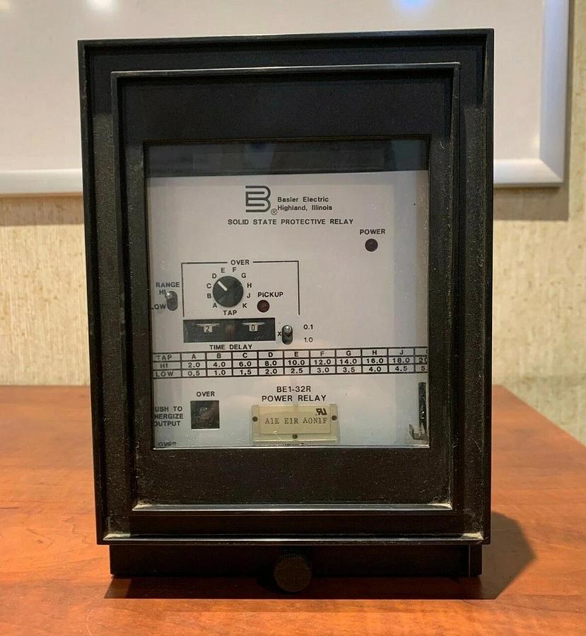Used Basler Electric BE1-32R Power Relay | A1E E1R A0N1F