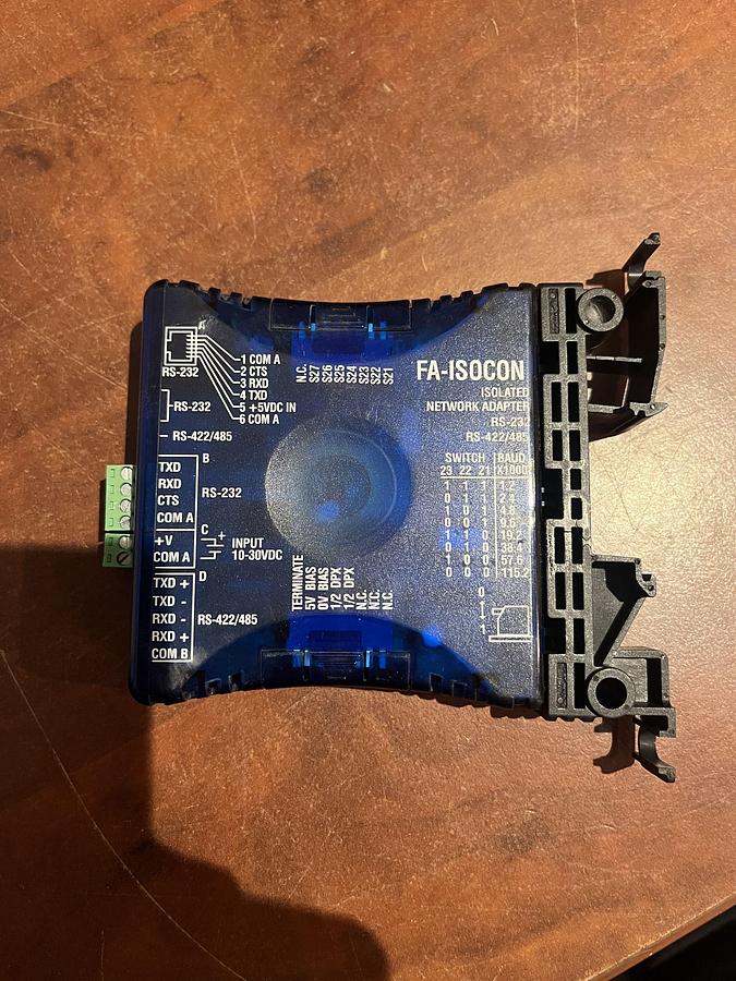 Used Used Automation Direct FA-ISOCON Isolated Network Adapter