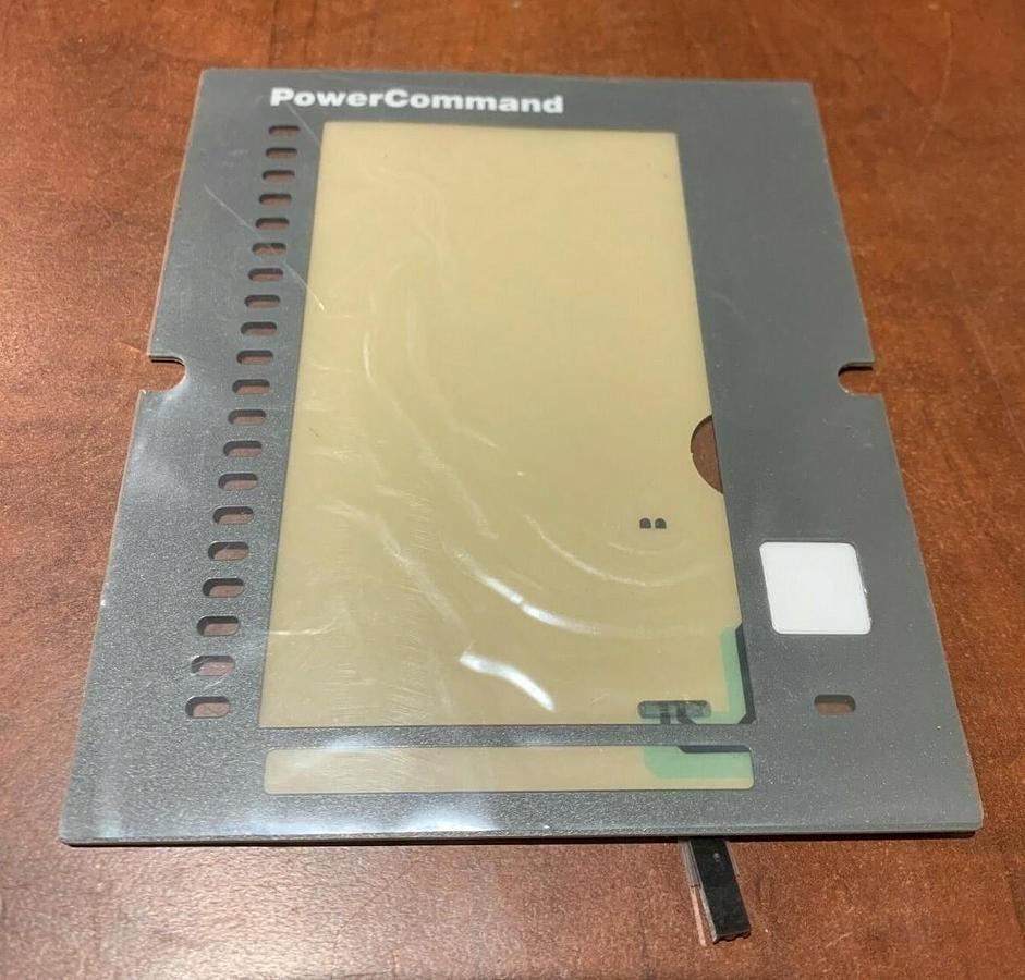 Used New Genuine OEM Cummins PowerCommand Annunciator Panel Membrane | P/N: 300-5338