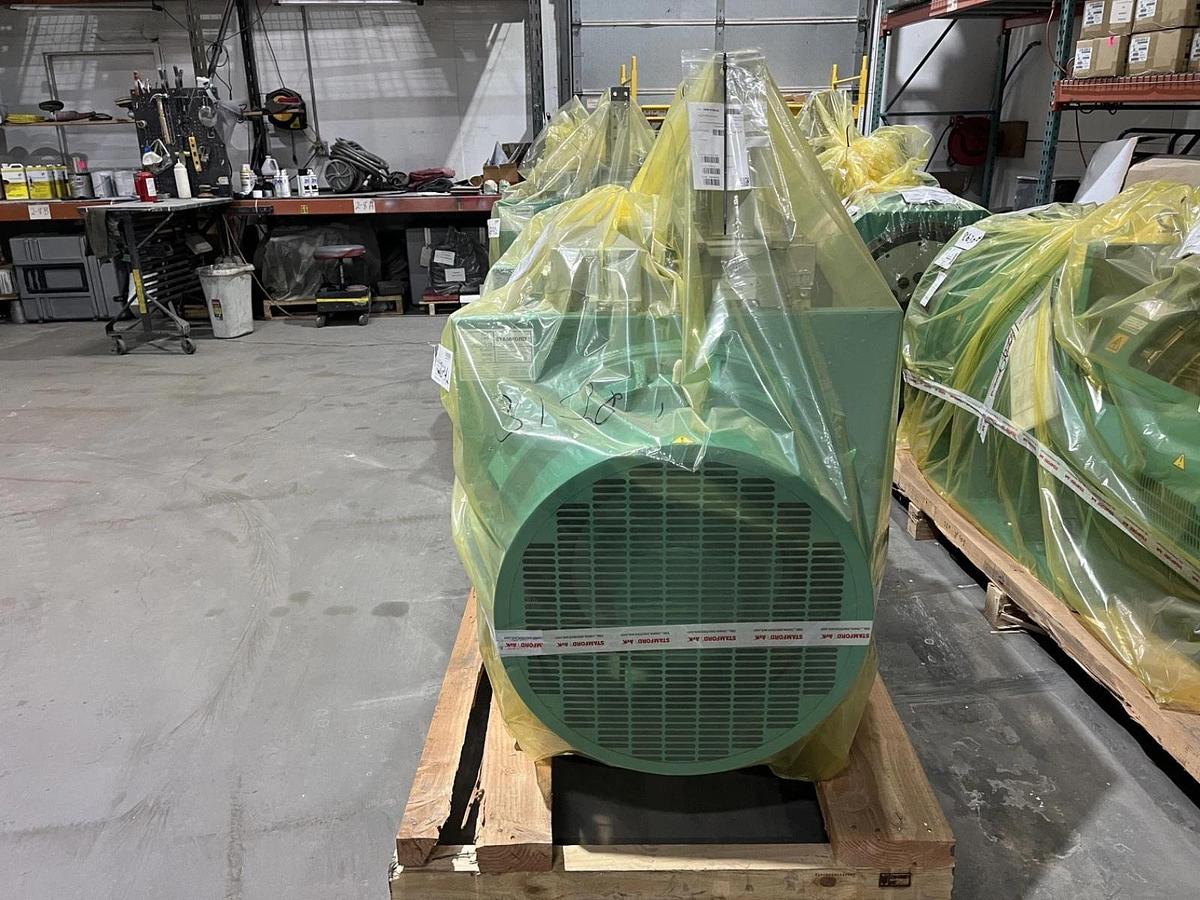 Used 2200kW (2750kVA) 480V Stamford PI734G1 Alternator - P/N: 0200-3128-42