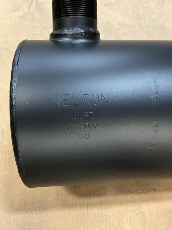 New Nelson / Cummins 43220G-50 Rev. A 8" Muffler - P/N: 0155-2341-09
