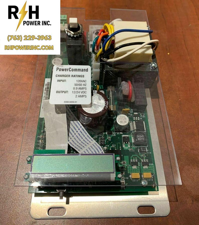 Used New 2 Amp Genuine OEM Cummins Battery Charger 120V | PN 300-6000-01 300-6026-09