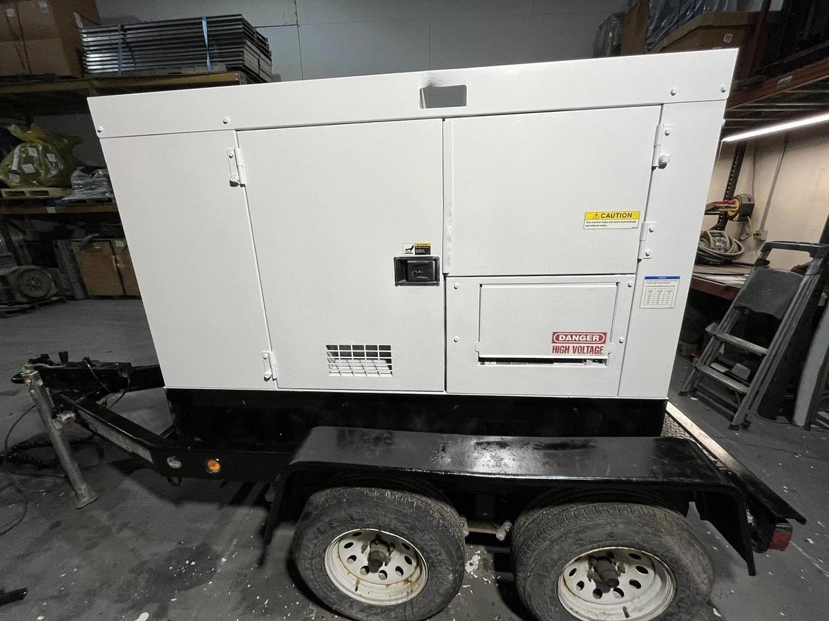 Used 45kva Multiquip DCA45SSIU4F Mobile Diesel Generator - S/N: 7250705