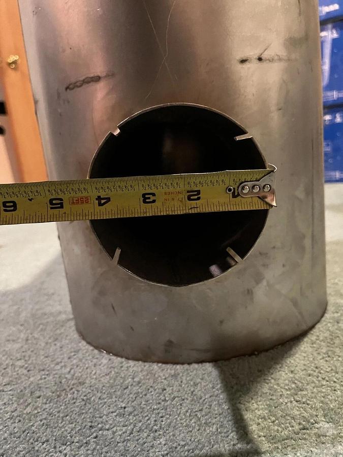 New Cummins Exhaust Muffler - P/N: 0155-4598