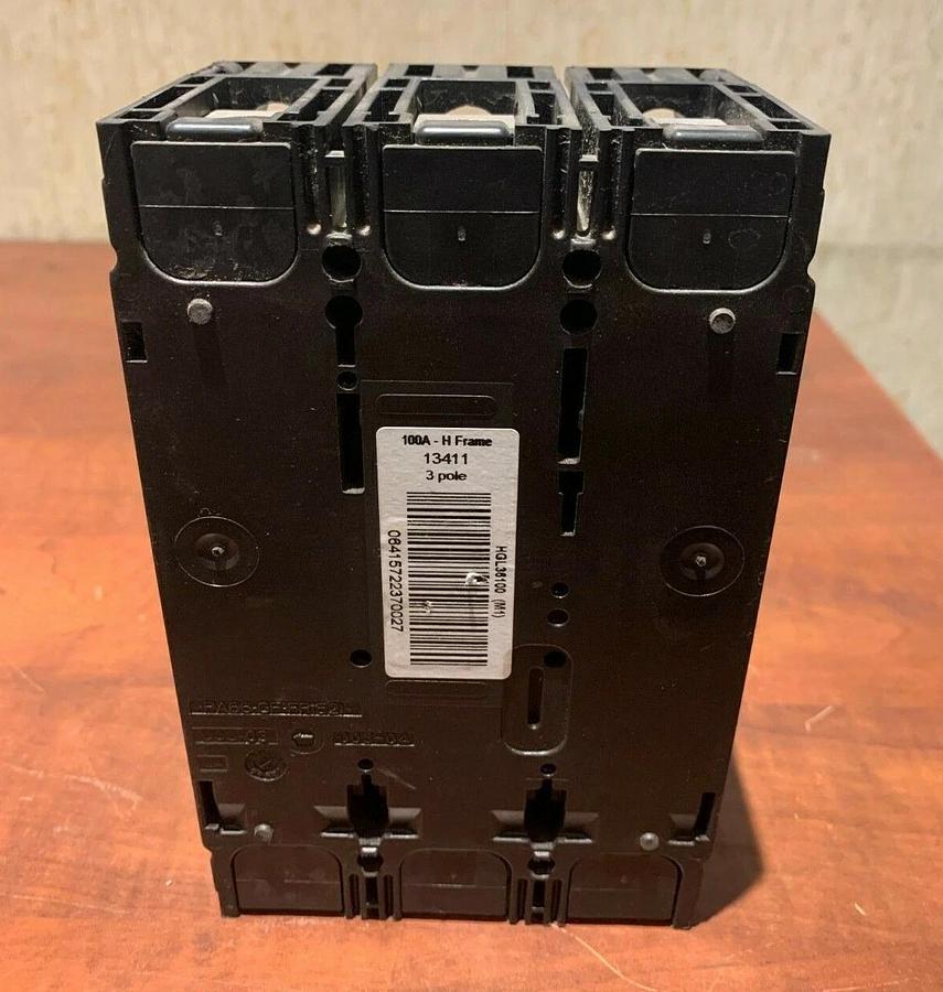 Used 100 Amp Square D HG150 Generator Circuit Breaker HGL36100 | P/N: 320-2346-57