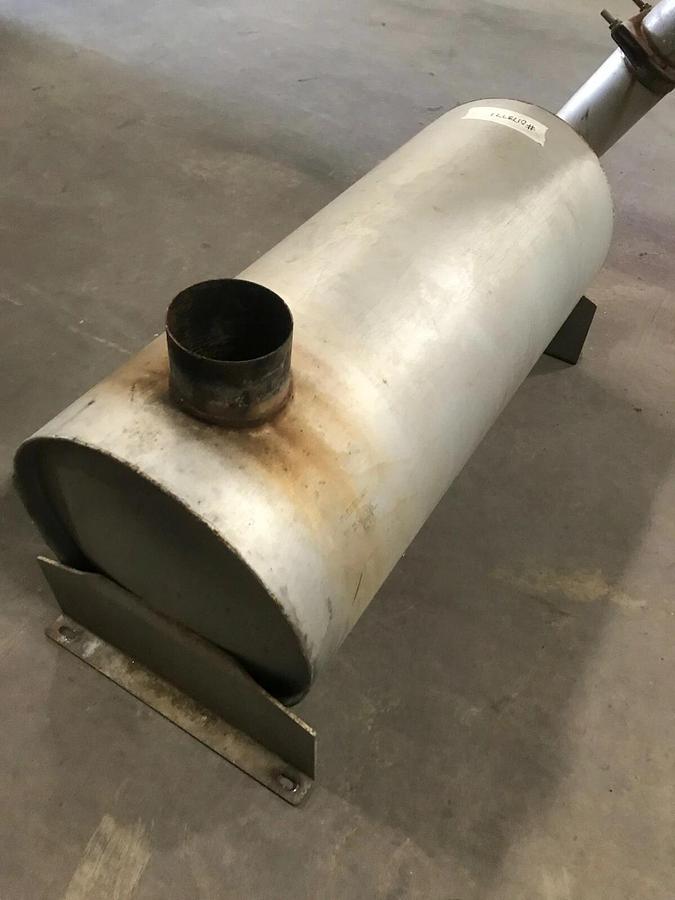 Used Wacker Neuson G240 Generator Exhaust | P/N: 0173771 and 0173774