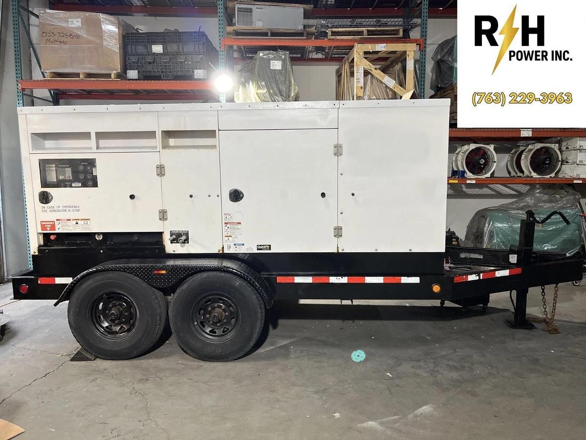 Used 150kw Cummins C150D6R Mobile Diesel Generator - S/N: E140679931