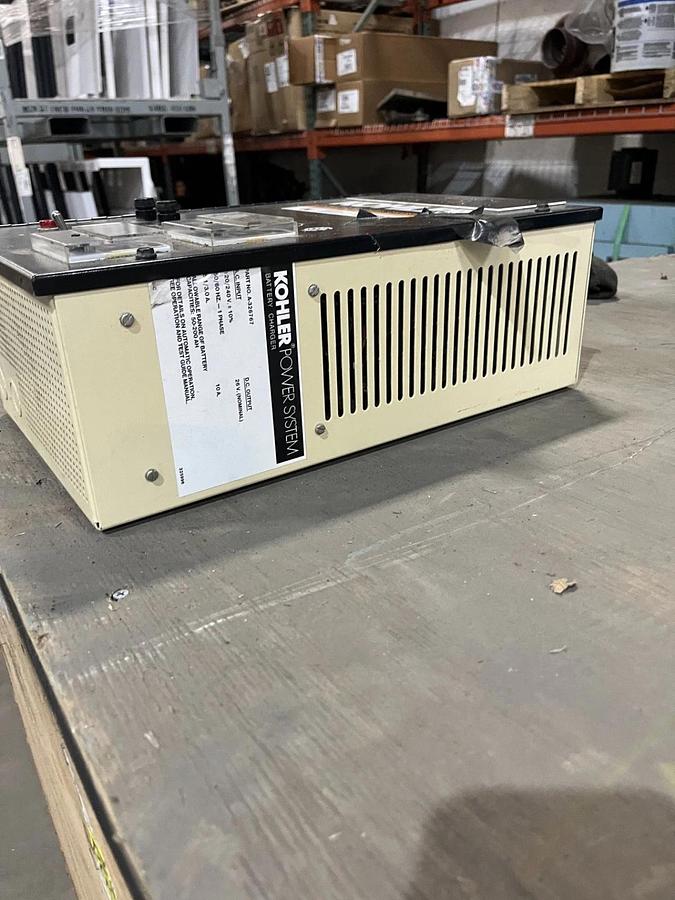 Used Used Kohler 120/240 VAC 26VDC Automatic Battery Charger - P/N: A-326767