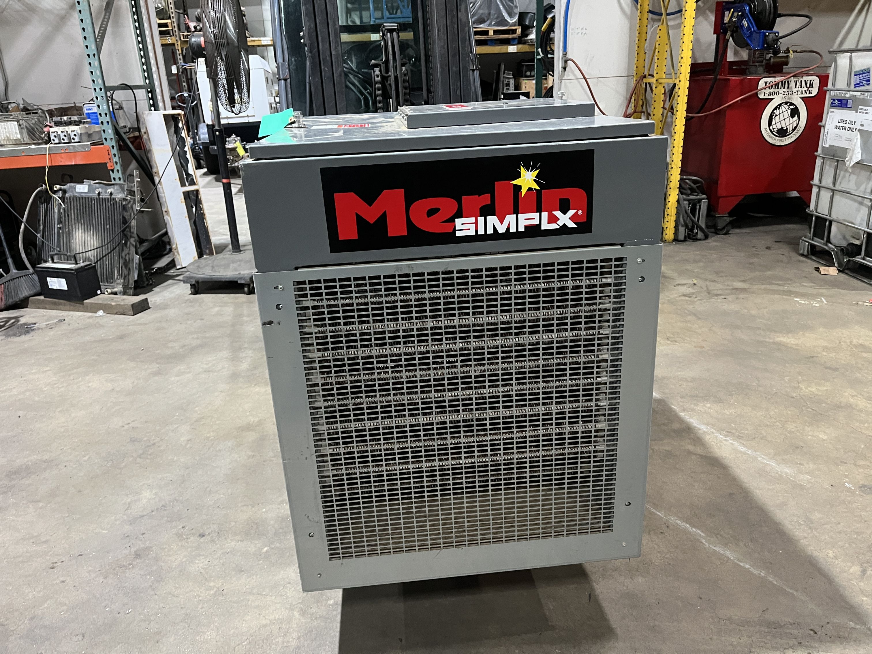 Used Used 150kW 208VAC Simplex Merlin-150K Resistive Load Bank - S/N: 70377-09-41
