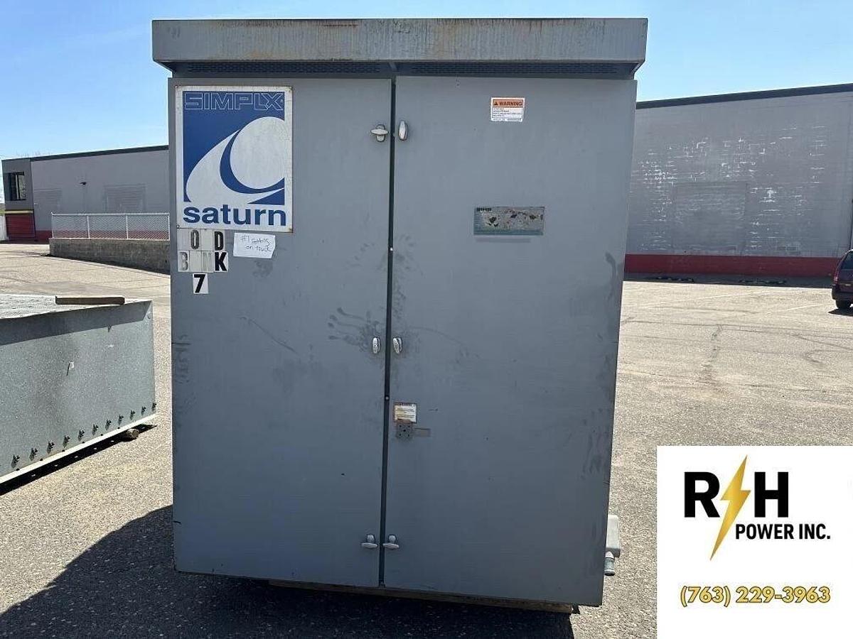 Used 1575kVAR Simplex Forced Air-Cooled Reactive Load Bank (7)