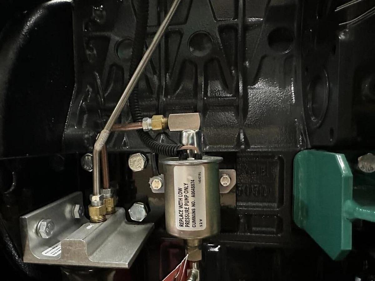 Used 8kw Cummins RV Diesel Generator 8HDKAG-11378K - 120/240V 3PH 60hz - PN: A063B625