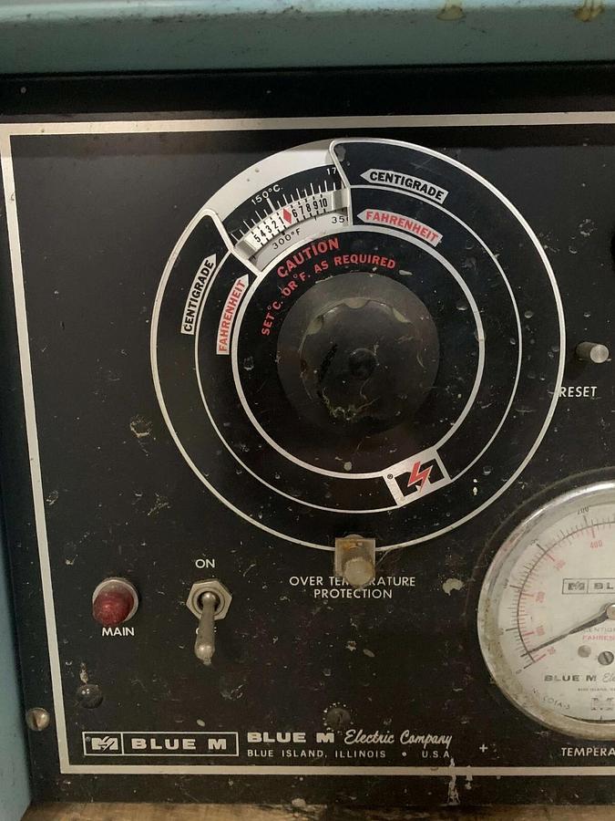 Used Used Blue M Stainless Steel Mechanical Convection Oven 4500W 240V | OV-580C-2