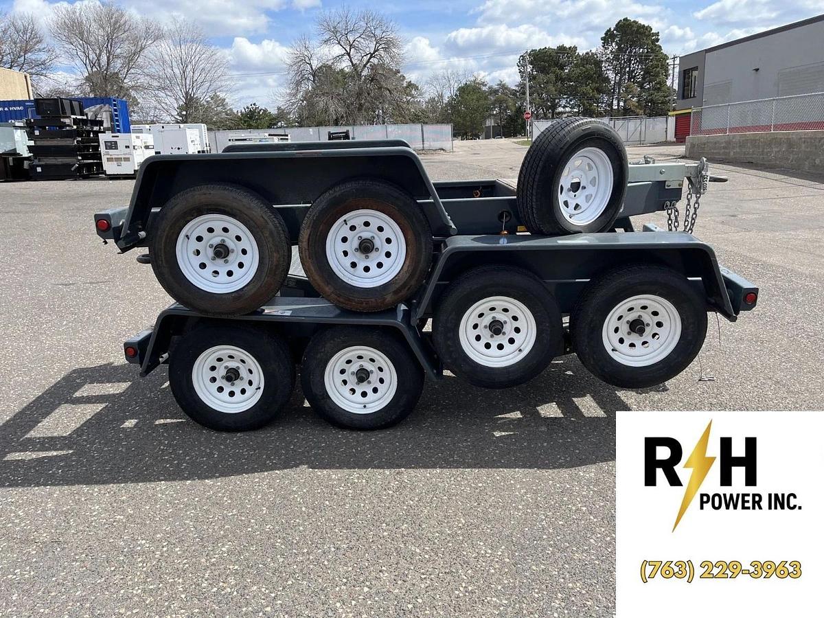Used Used 12' Rajysan Inc. BU-12-1 Double Axle Trailer