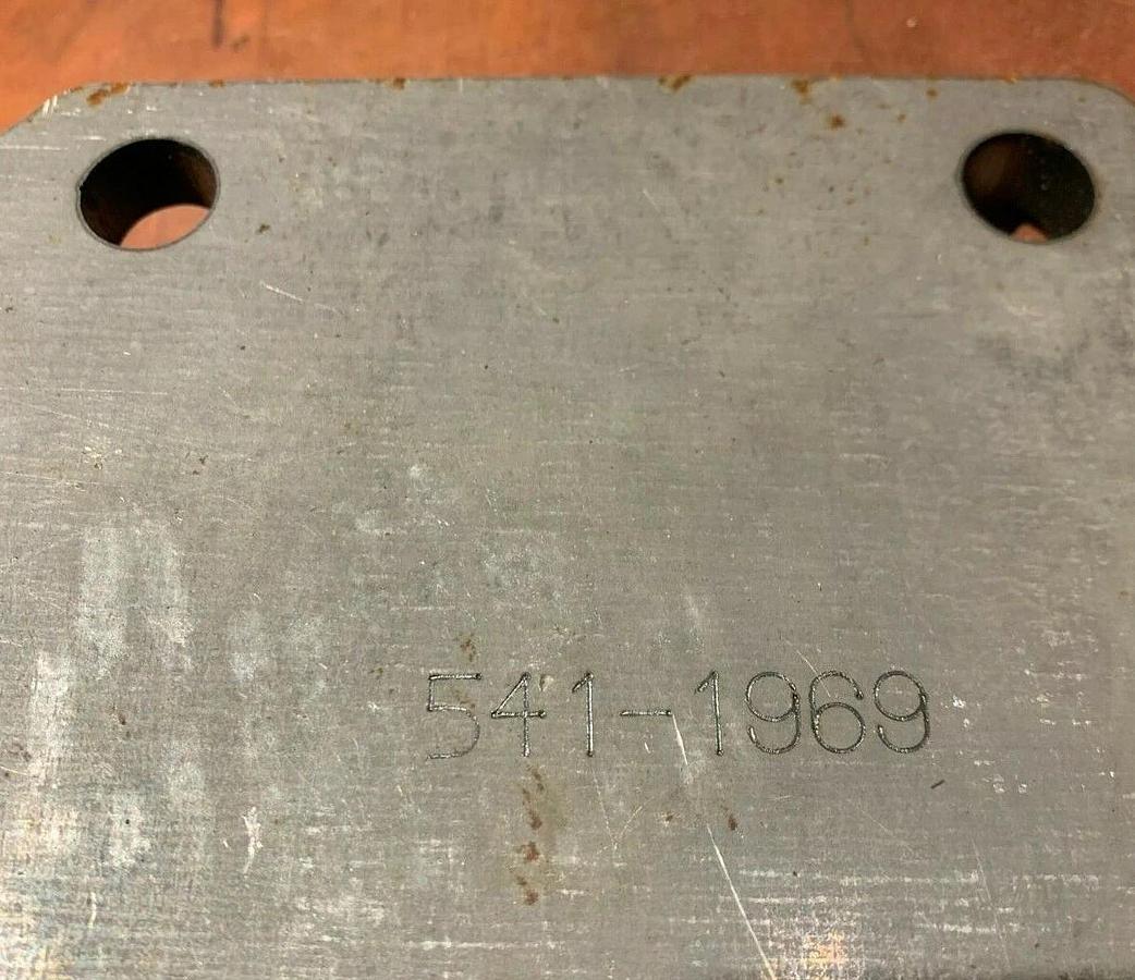 Used New Genuine OEM CAT Caterpillar Plate Bracket | P/N: 541-1969 5411969