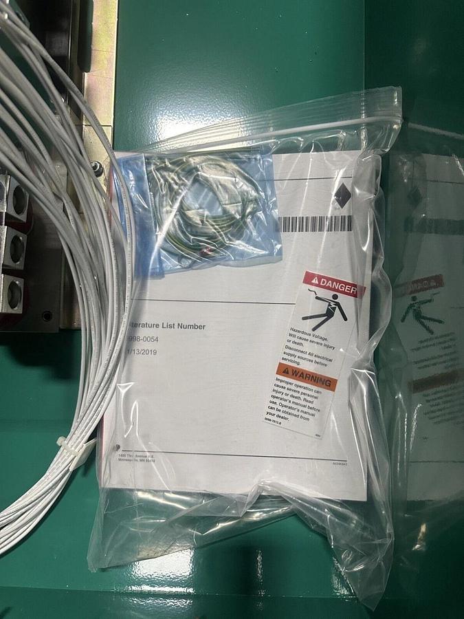 Used New 225 Amp Cummins OTECB-1910036 Automatic Transfer Switch - S/N: L19M698787