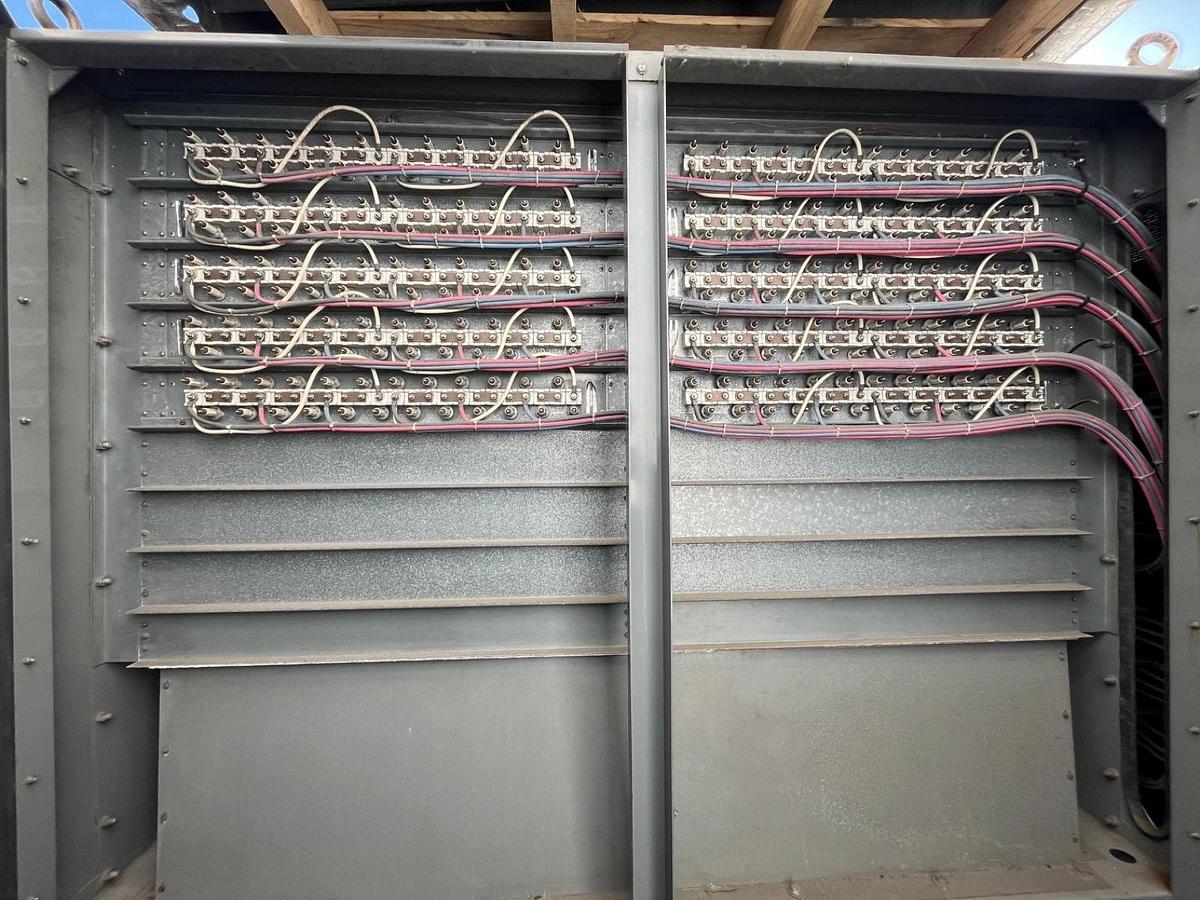 Used 2000kw Simplex LBS Forced Air-Cooled Resistive Load Bank S/N: 36970-99-43-17