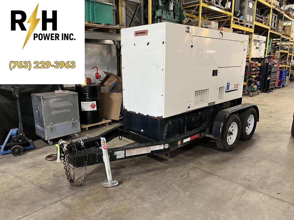 Used 70kVA Multiquip DCA-70SSJU4I Mobile Diesel Generator - S/N: 7305836