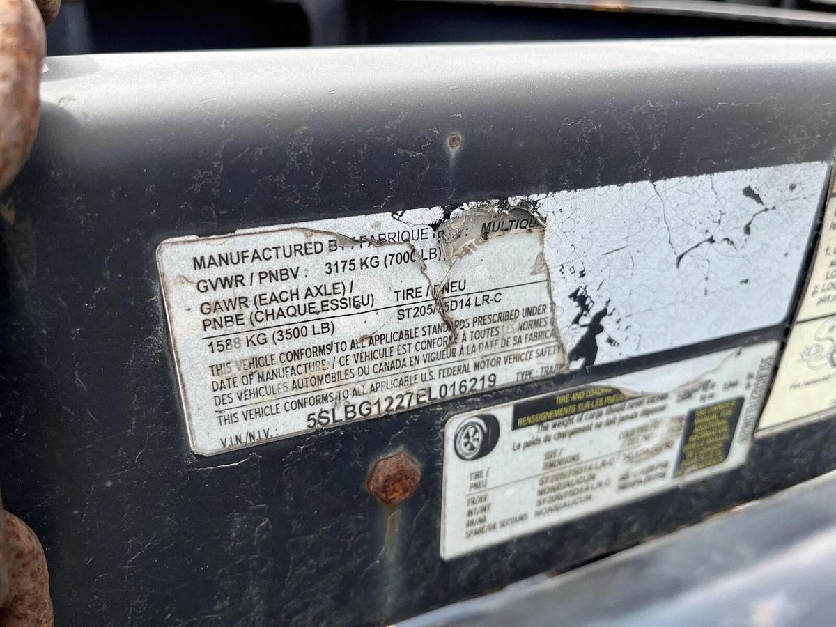 Used Used Multiquip TRLR45H 12' Dual Axle Trailer