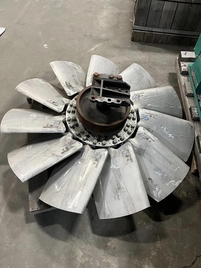 Used Used Waco Fans 11-60-WHRPA10F22 Aluminum Fan - S/N: 102996